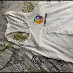 Collar buddy tank top